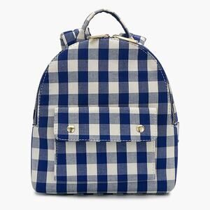 NWOT SKINNY DIP Plaid Mini Backpack (Blue/White)